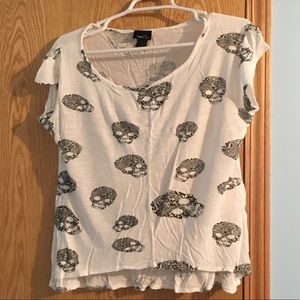 Skull Print Tee shirt